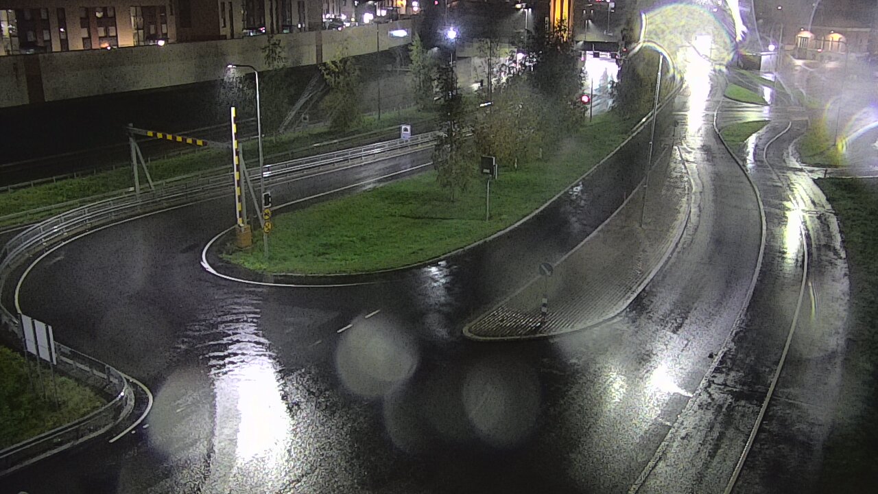 Weather Camera Image Väg 12 Tammerfors, Rantatunneli ramppi, väst, Tampere, Pirkanmaa