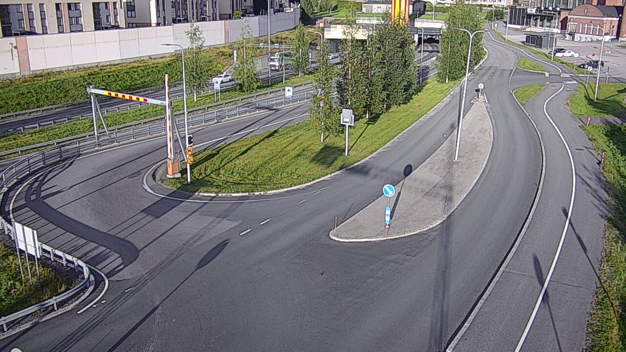 Kelikamerat Kuva Tie 12 Tampere, Rantatunnelin ramppi, länsi, Tampere, Pirkanmaa