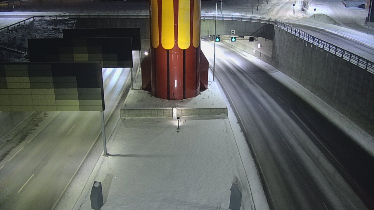 Kelikamerat Kuva Tie 12 Tampere, Rantatunnelin puomi, länsi, Tampere, Pirkanmaa