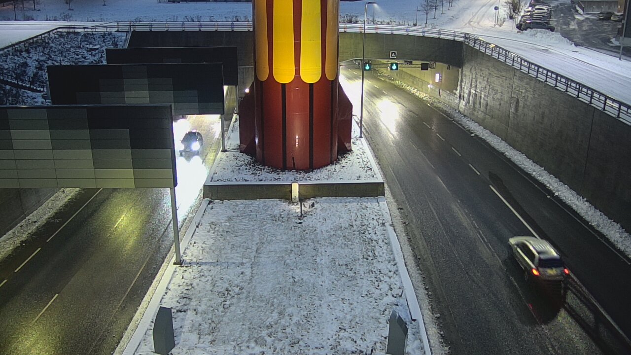 Kelikamerat Kuva Tie 12 Tampere, Rantatunnelin puomi, länsi, Tampere, Pirkanmaa