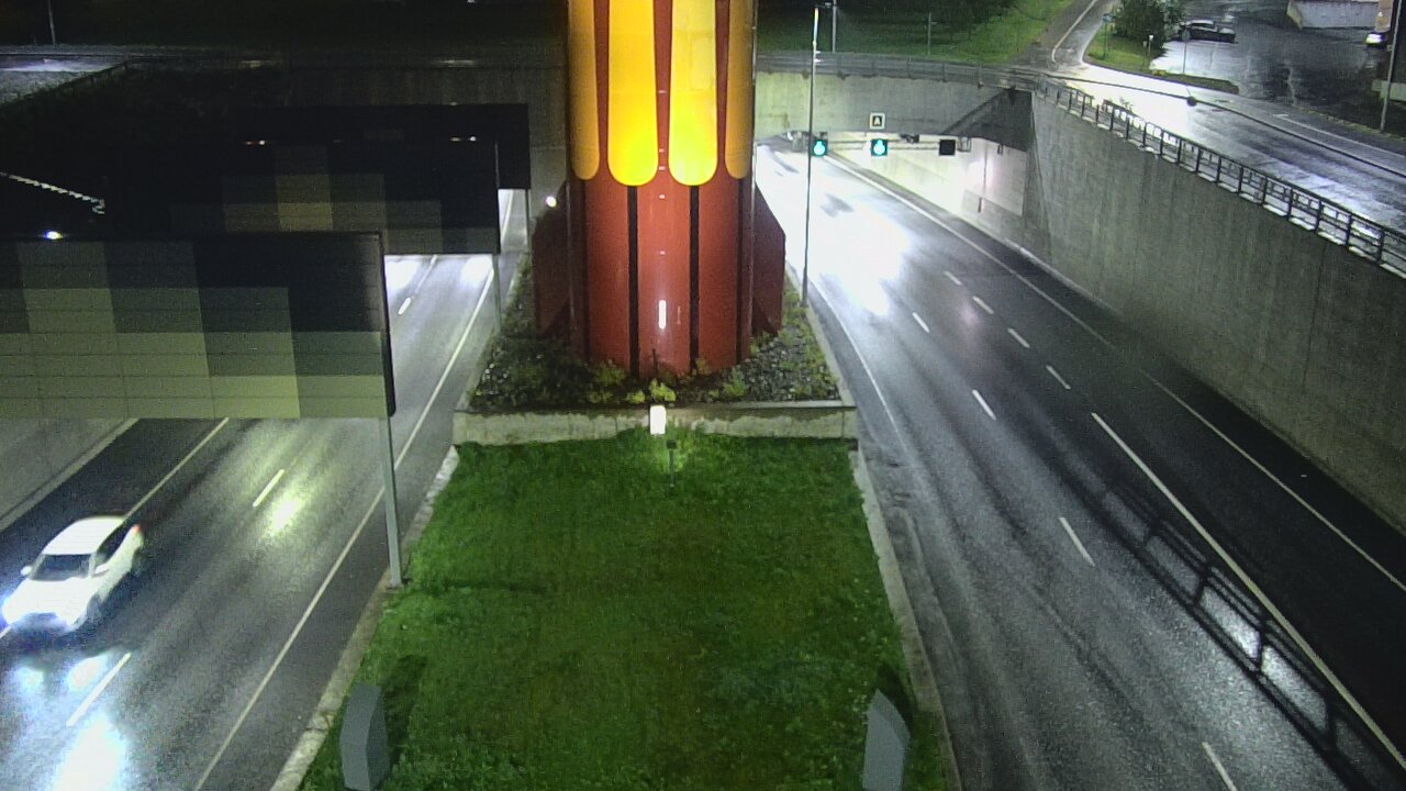 Kelikamerat Kuva Tie 12 Tampere, Rantatunnelin puomi, länsi, Tampere, Pirkanmaa