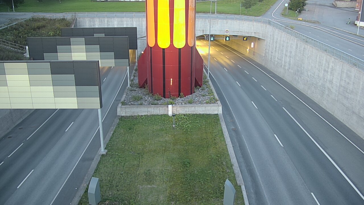 Kelikamerat Kuva Tie 12 Tampere, Rantatunnelin puomi, länsi, Tampere, Pirkanmaa