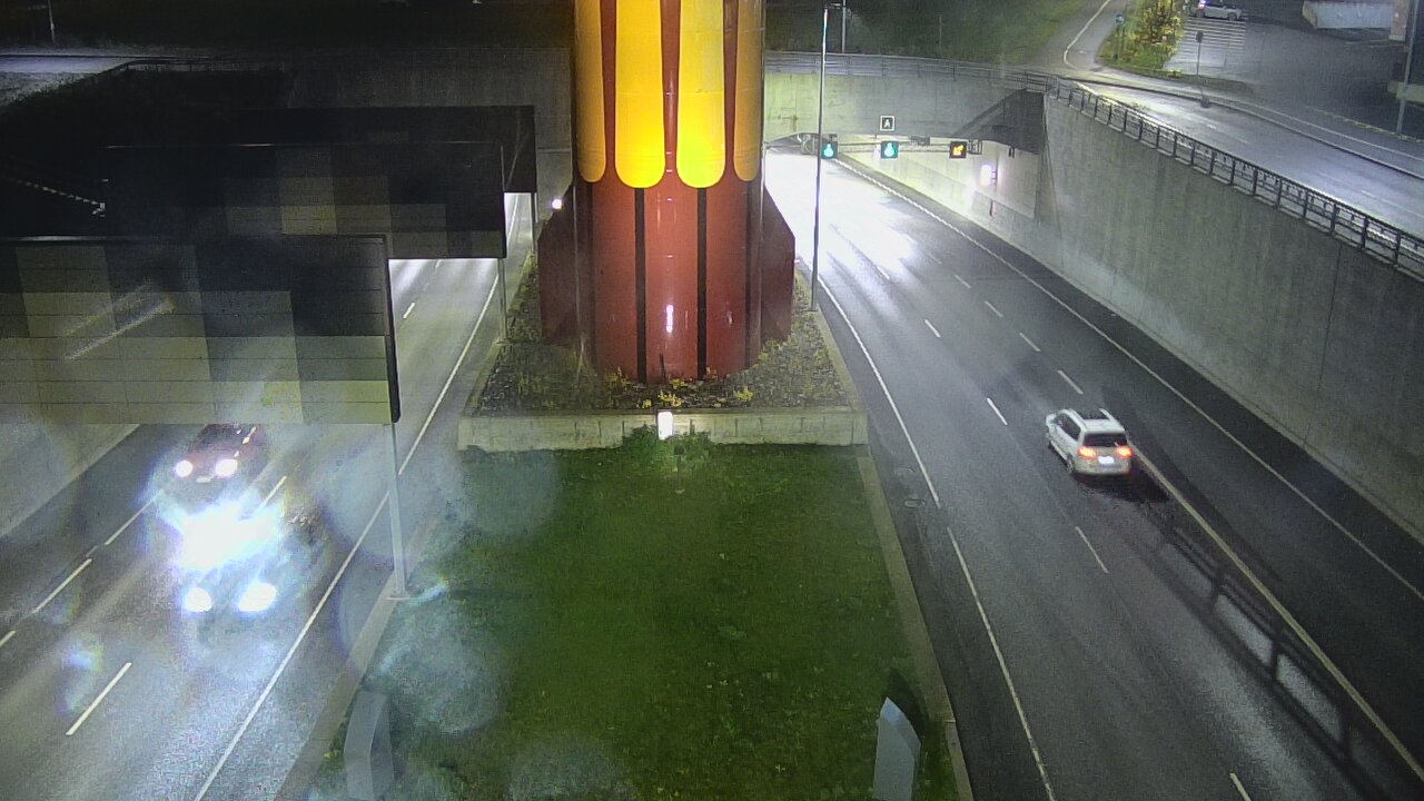 Kelikamerat Kuva Tie 12 Tampere, Rantatunnelin puomi, länsi, Tampere, Pirkanmaa