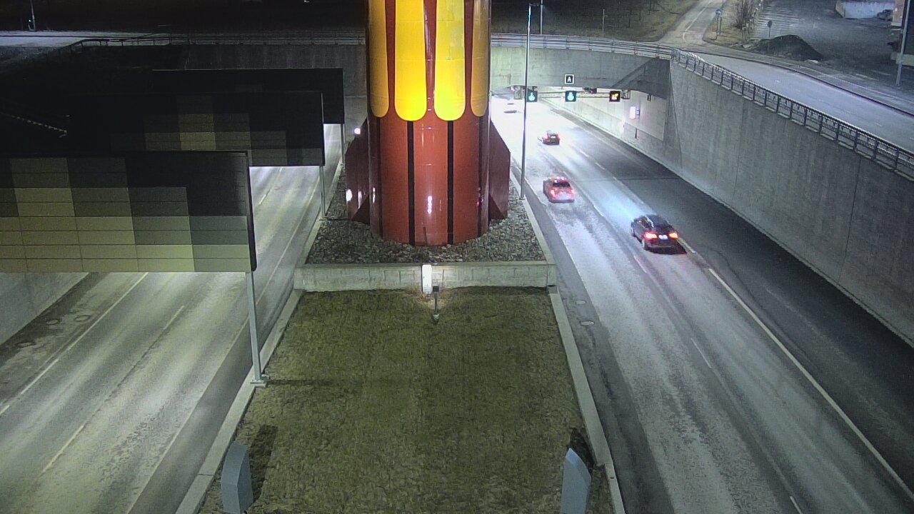 Kelikamerat Kuva Tie 12 Tampere, Rantatunnelin puomi, länsi, Tampere, Pirkanmaa