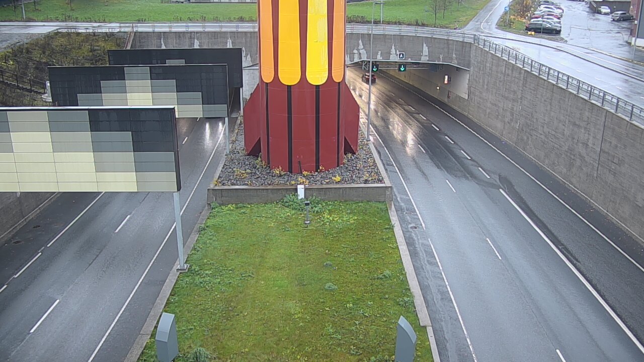 Kelikamerat Kuva Tie 12 Tampere, Rantatunnelin puomi, länsi, Tampere, Pirkanmaa