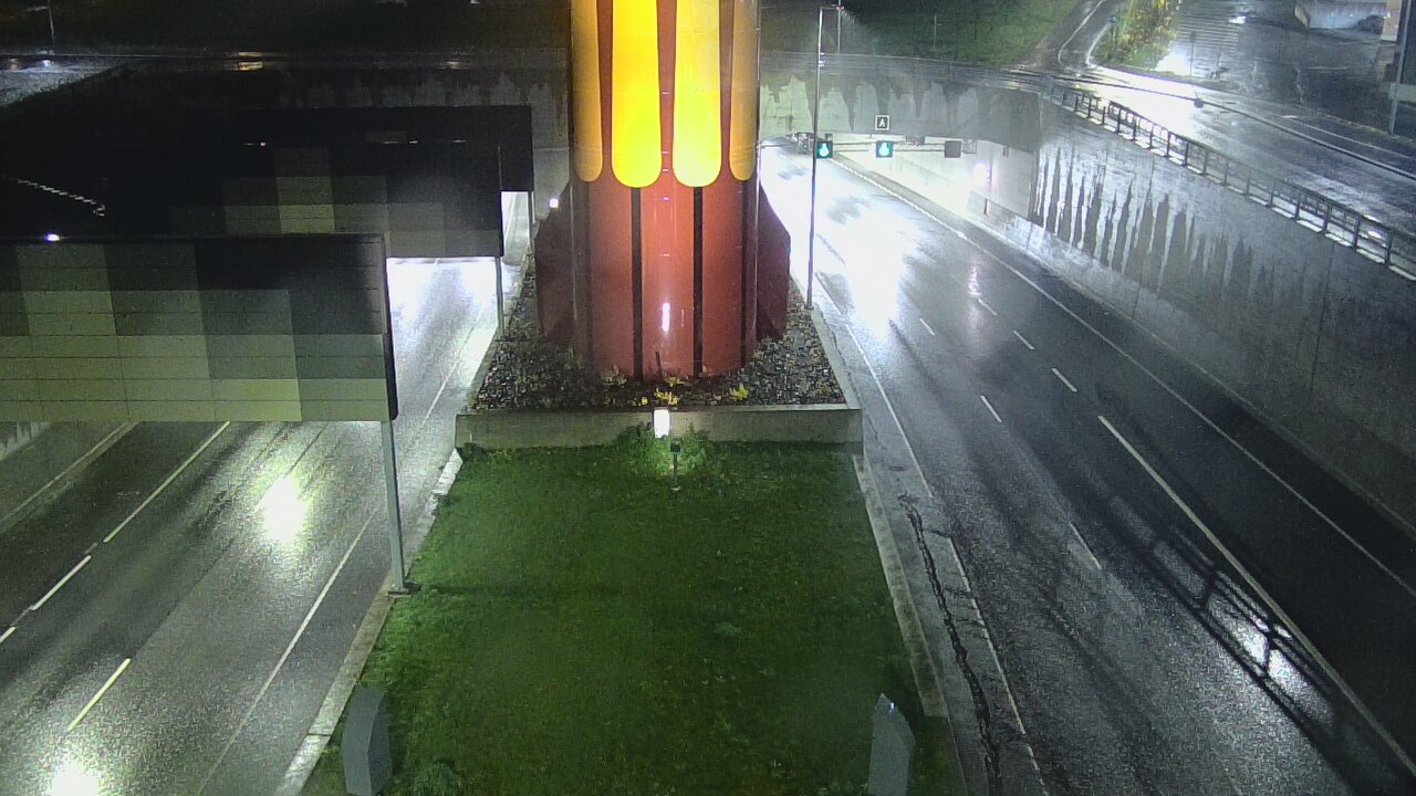 Kelikamerat Kuva Tie 12 Tampere, Rantatunnelin puomi, länsi, Tampere, Pirkanmaa