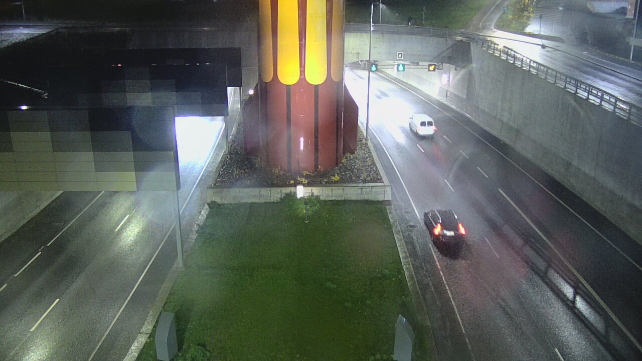 Kelikamerat Kuva Tie 12 Tampere, Rantatunnelin puomi, länsi, Tampere, Pirkanmaa