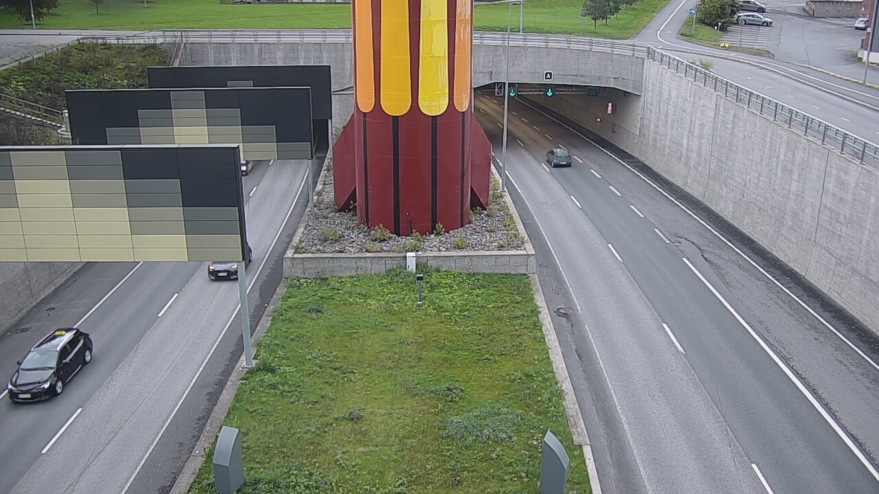 Kelikamerat Kuva Tie 12 Tampere, Rantatunnelin puomi, länsi, Tampere, Pirkanmaa