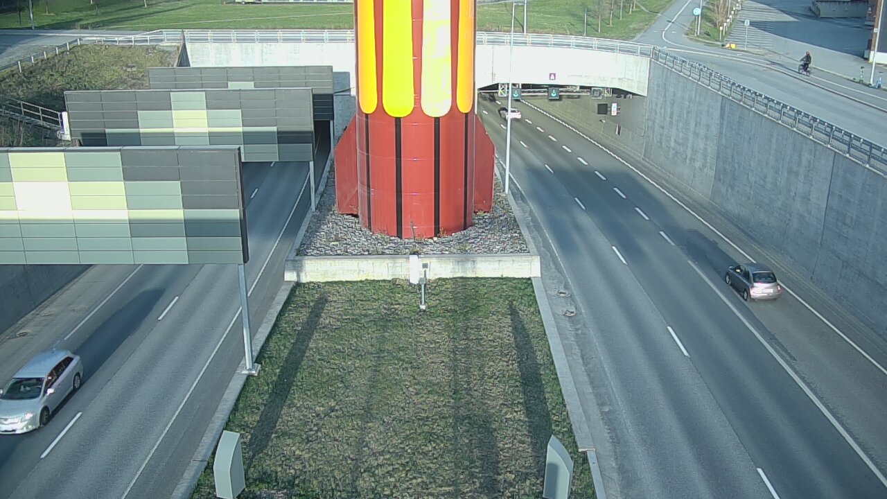 Weather Camera Image Road 12 Tampere, Rantatunneli boom west, Tampere, Pirkanmaa