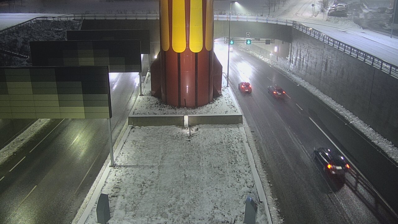 Kelikamerat Kuva Tie 12 Tampere, Rantatunnelin puomi, länsi, Tampere, Pirkanmaa