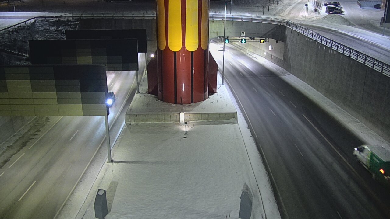 Kelikamerat Kuva Tie 12 Tampere, Rantatunnelin puomi, länsi, Tampere, Pirkanmaa