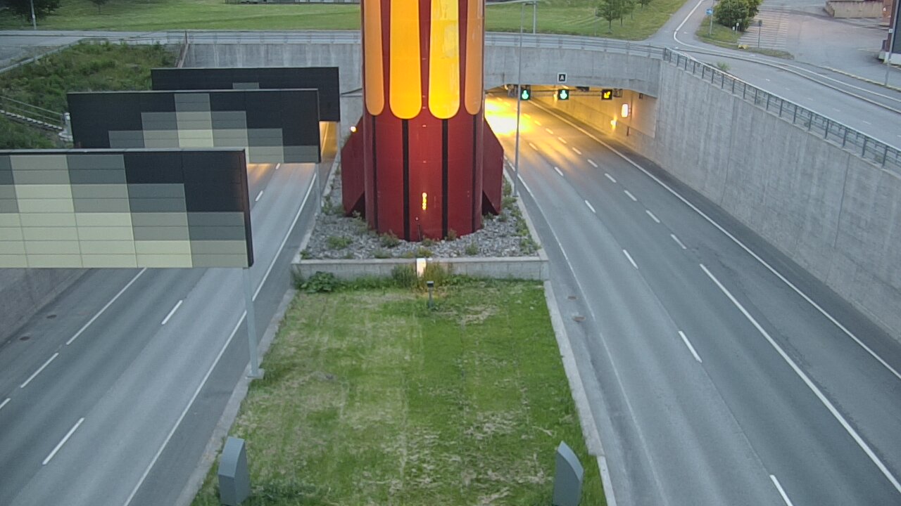 Kelikamerat Kuva Tie 12 Tampere, Rantatunnelin puomi, länsi, Tampere, Pirkanmaa
