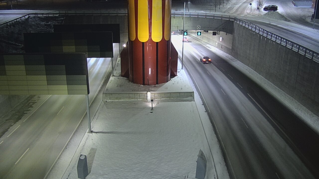 Kelikamerat Kuva Tie 12 Tampere, Rantatunnelin puomi, länsi, Tampere, Pirkanmaa