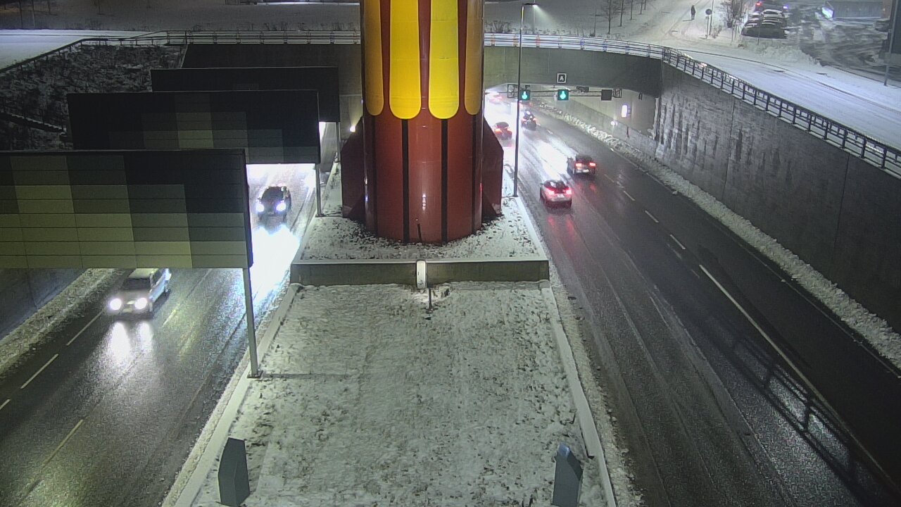 Kelikamerat Kuva Tie 12 Tampere, Rantatunnelin puomi, länsi, Tampere, Pirkanmaa