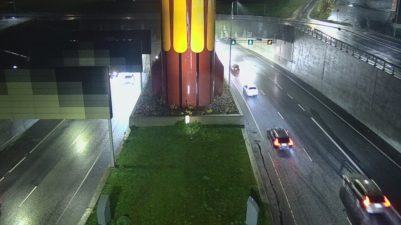 Kelikamerat Kuva Tie 12 Tampere, Rantatunnelin puomi, länsi, Tampere, Pirkanmaa