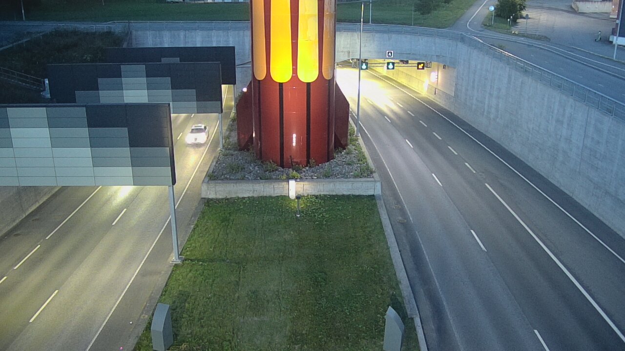Kelikamerat Kuva Tie 12 Tampere, Rantatunnelin puomi, länsi, Tampere, Pirkanmaa
