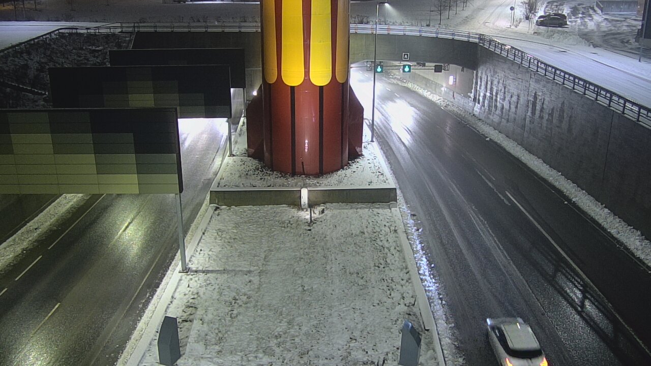 Kelikamerat Kuva Tie 12 Tampere, Rantatunnelin puomi, länsi, Tampere, Pirkanmaa