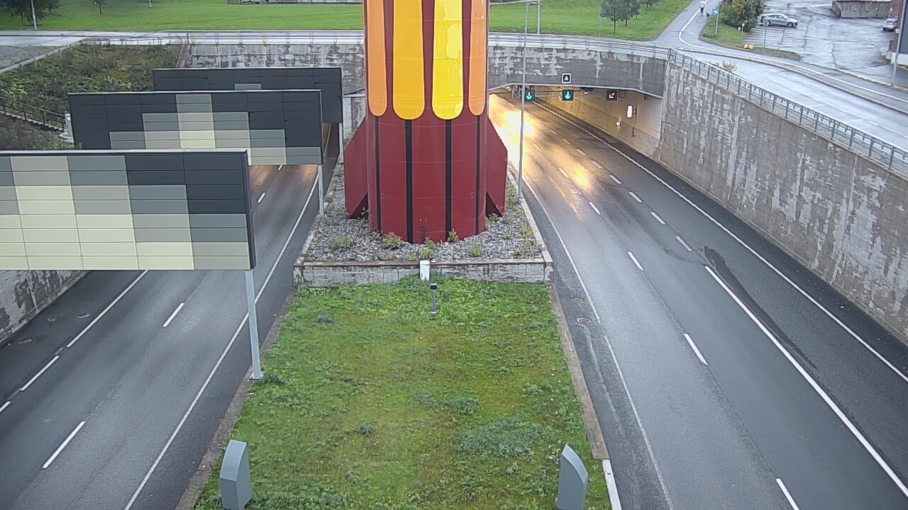 Kelikamerat Kuva Tie 12 Tampere, Rantatunnelin puomi, länsi, Tampere, Pirkanmaa