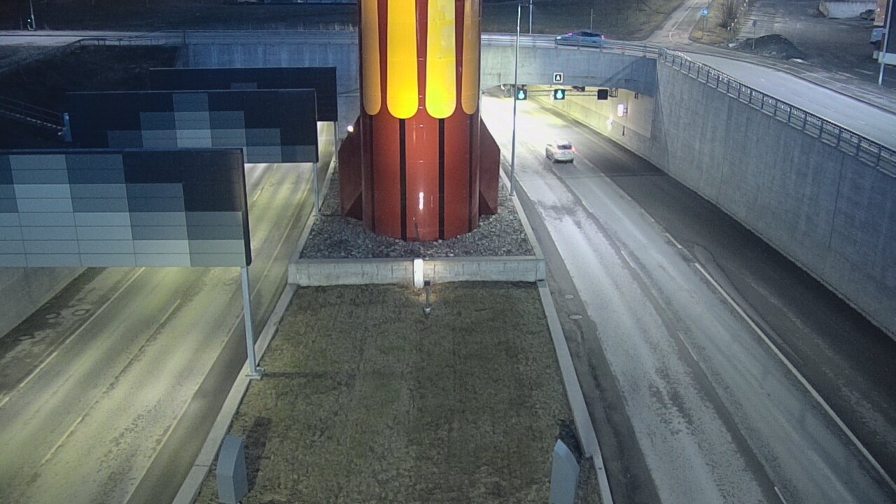 Kelikamerat Kuva Tie 12 Tampere, Rantatunnelin puomi, länsi, Tampere, Pirkanmaa