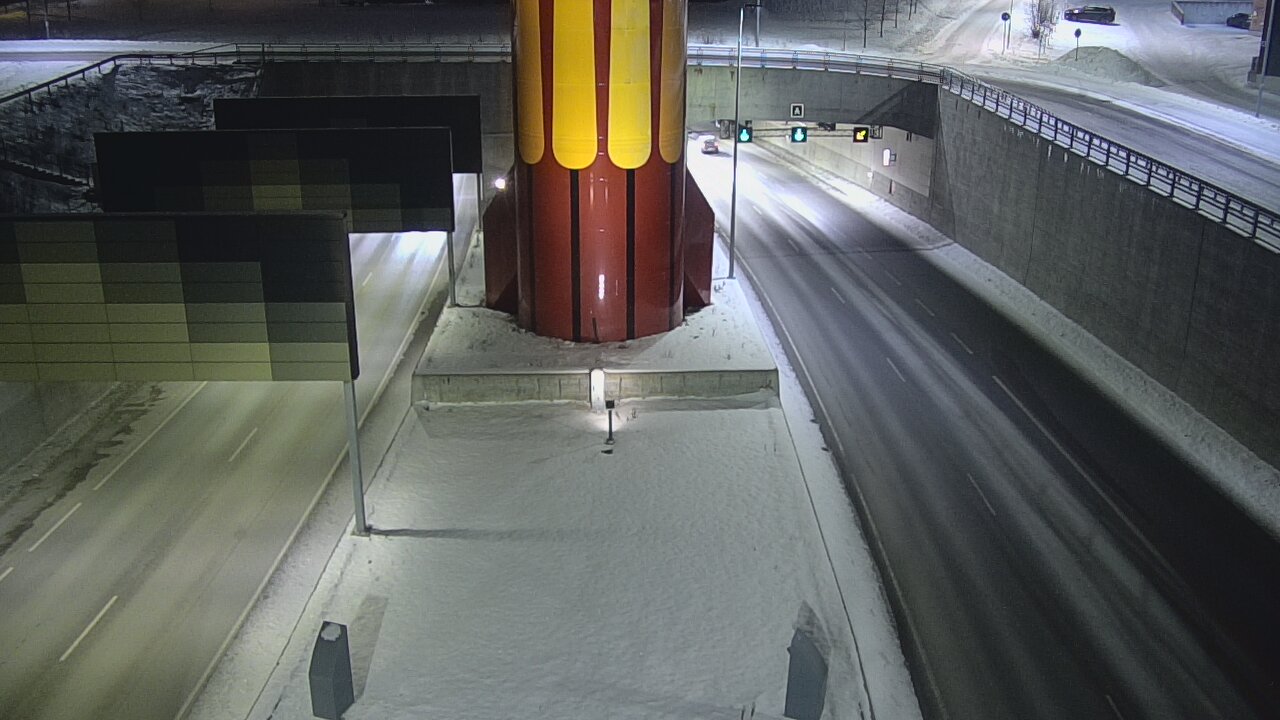 Kelikamerat Kuva Tie 12 Tampere, Rantatunnelin puomi, länsi, Tampere, Pirkanmaa