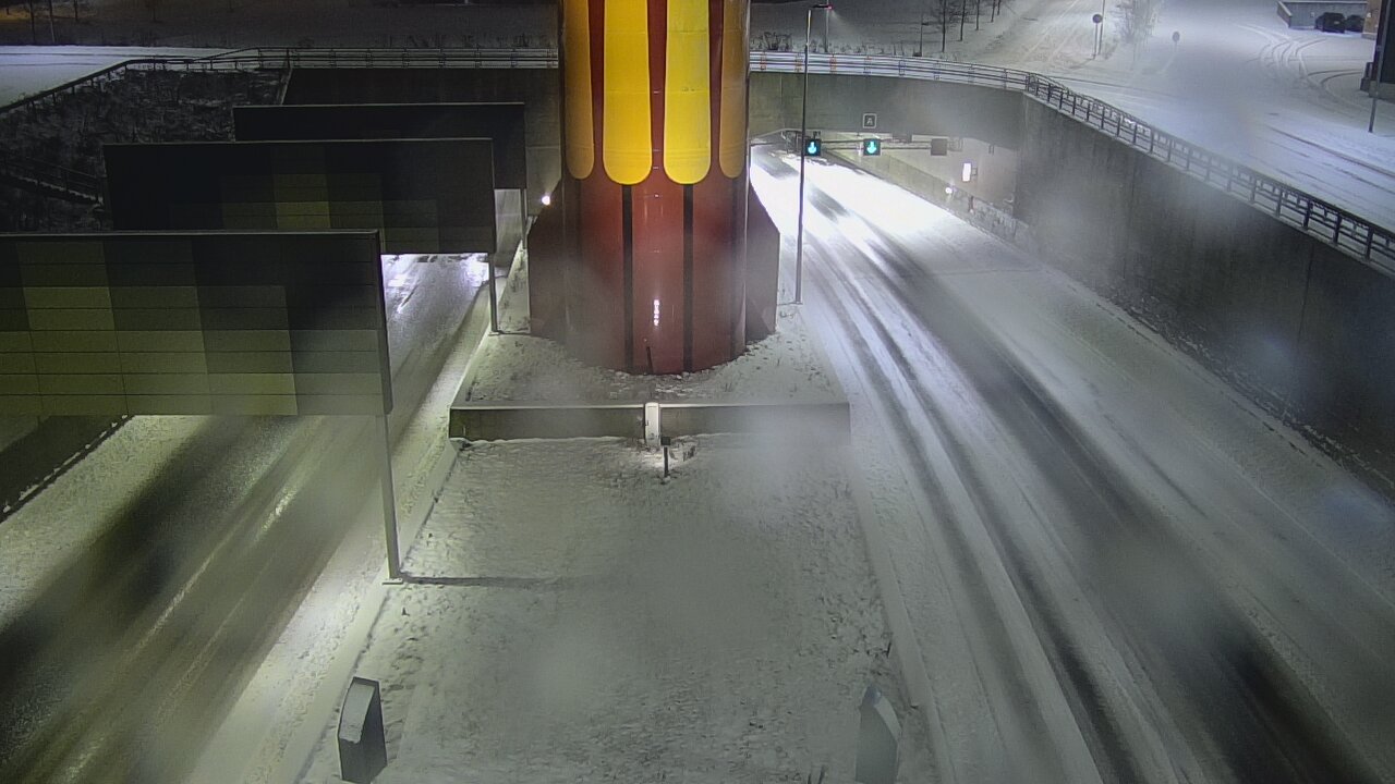 Kelikamerat Kuva Tie 12 Tampere, Rantatunnelin puomi, länsi, Tampere, Pirkanmaa