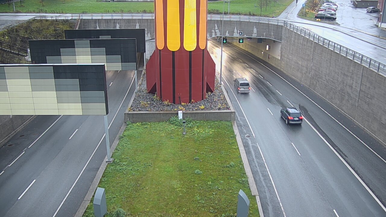 Kelikamerat Kuva Tie 12 Tampere, Rantatunnelin puomi, länsi, Tampere, Pirkanmaa