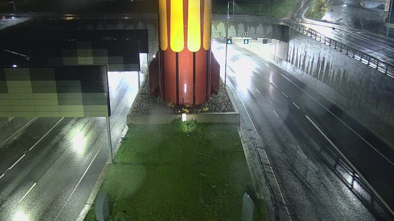 Kelikamerat Kuva Tie 12 Tampere, Rantatunnelin puomi, länsi, Tampere, Pirkanmaa