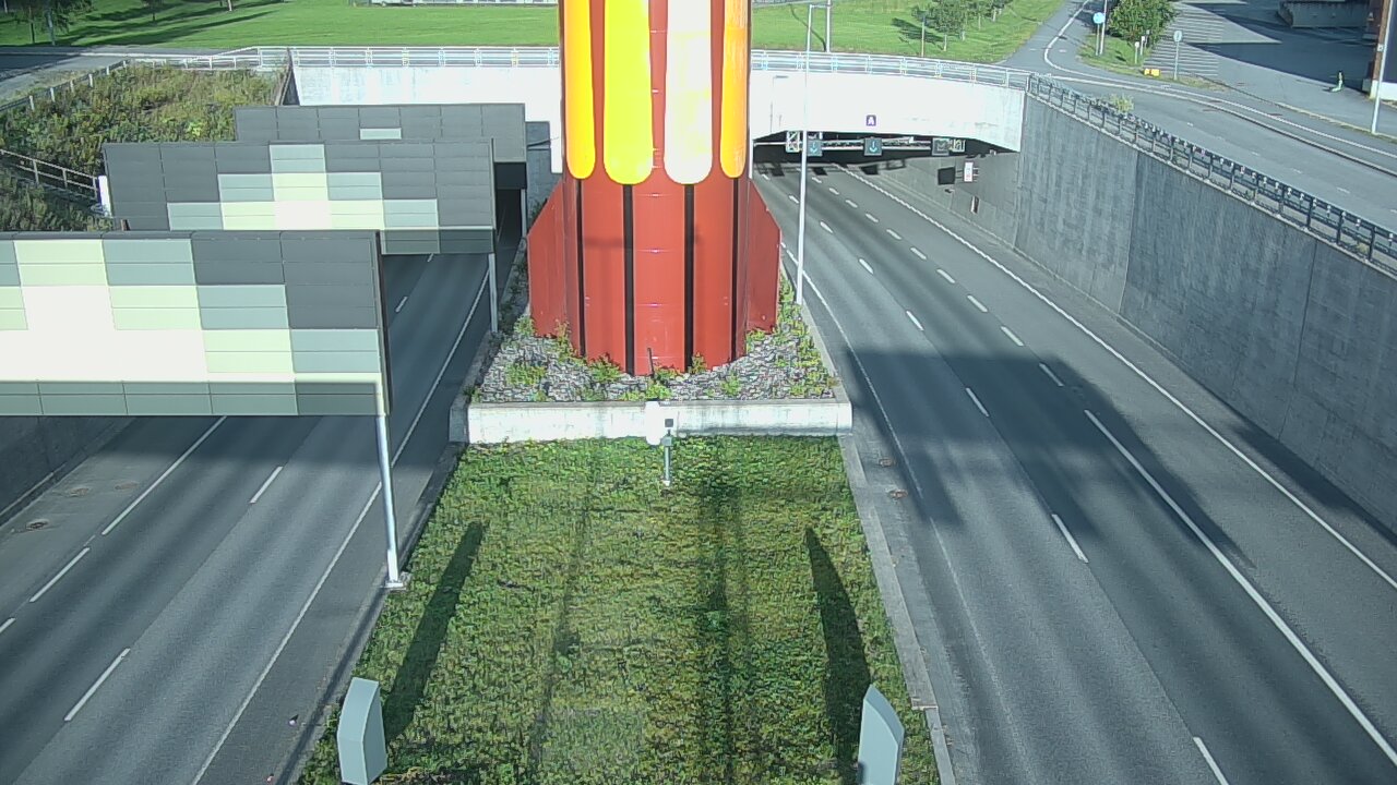 Kelikamerat Kuva Tie 12 Tampere, Rantatunnelin puomi, länsi, Tampere, Pirkanmaa