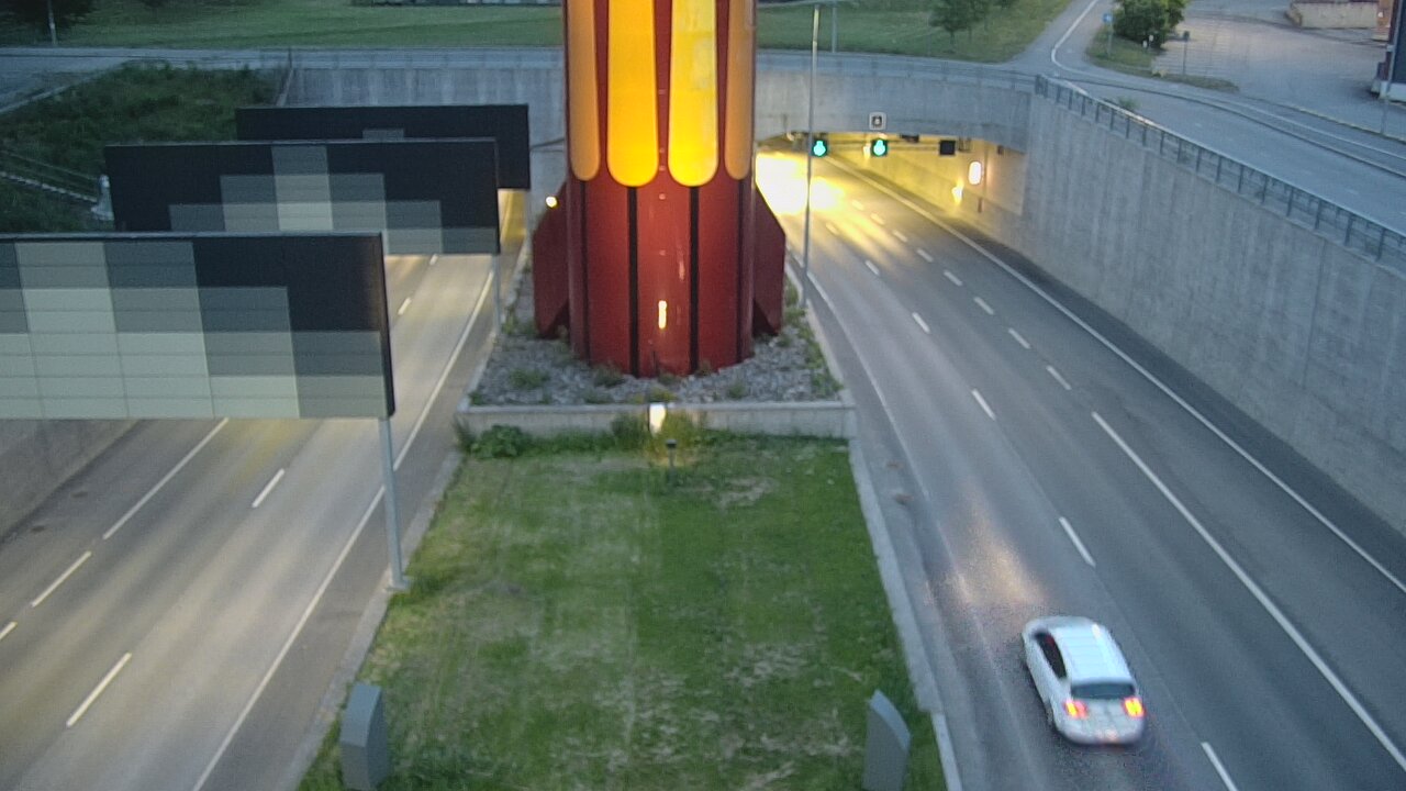 Kelikamerat Kuva Tie 12 Tampere, Rantatunnelin puomi, länsi, Tampere, Pirkanmaa