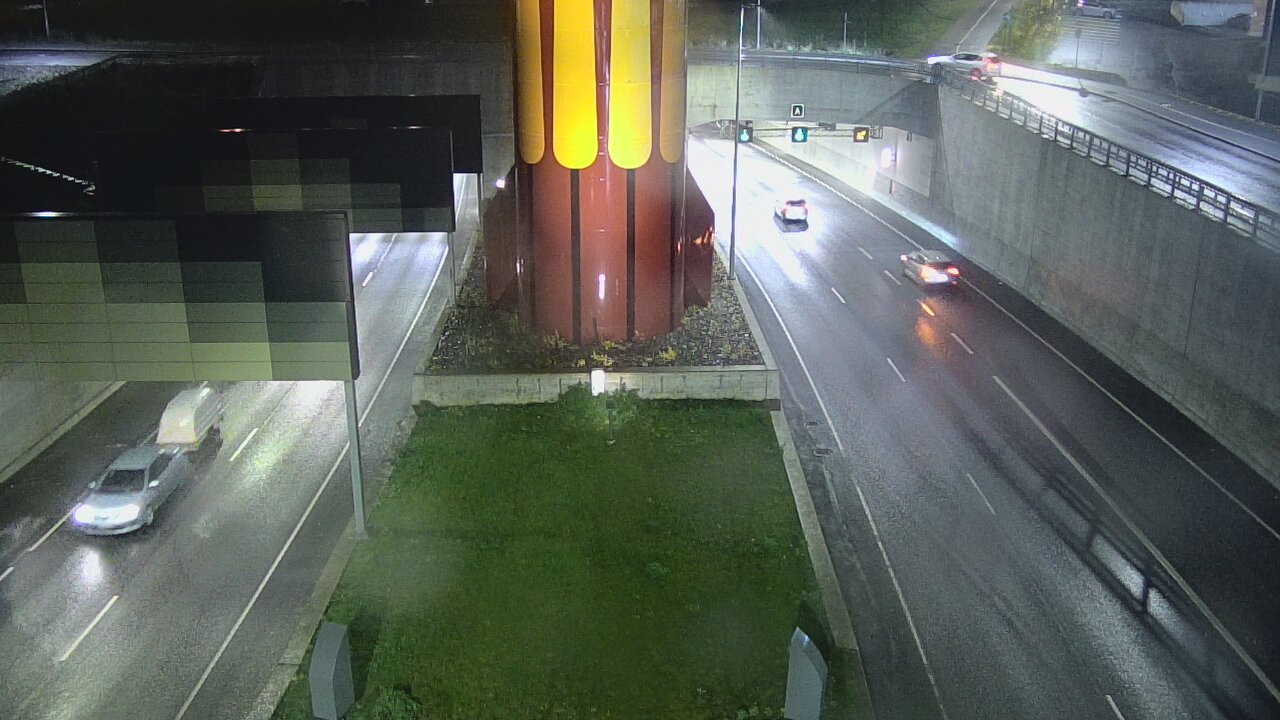 Kelikamerat Kuva Tie 12 Tampere, Rantatunnelin puomi, länsi, Tampere, Pirkanmaa