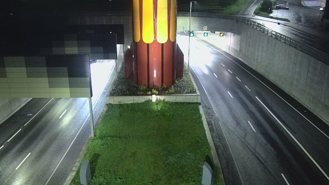 Kelikamerat Kuva Tie 12 Tampere, Rantatunnelin puomi, länsi, Tampere, Pirkanmaa