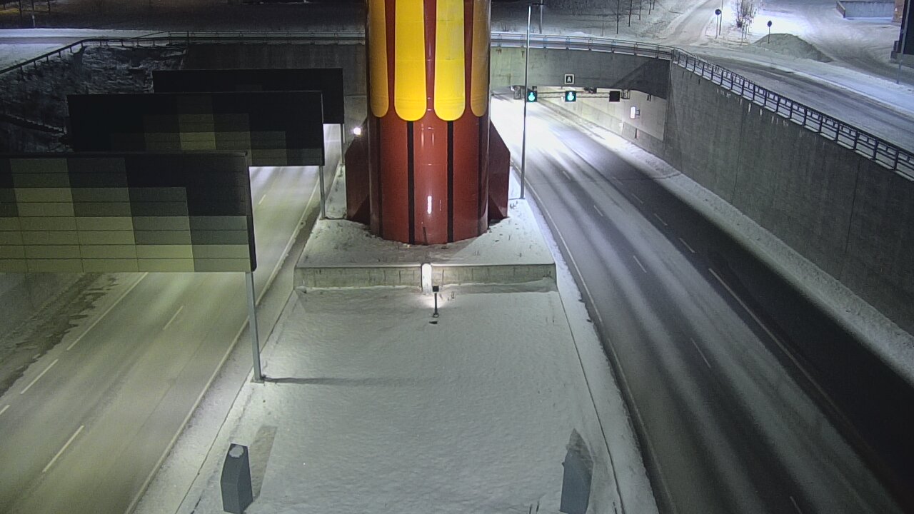 Kelikamerat Kuva Tie 12 Tampere, Rantatunnelin puomi, länsi, Tampere, Pirkanmaa