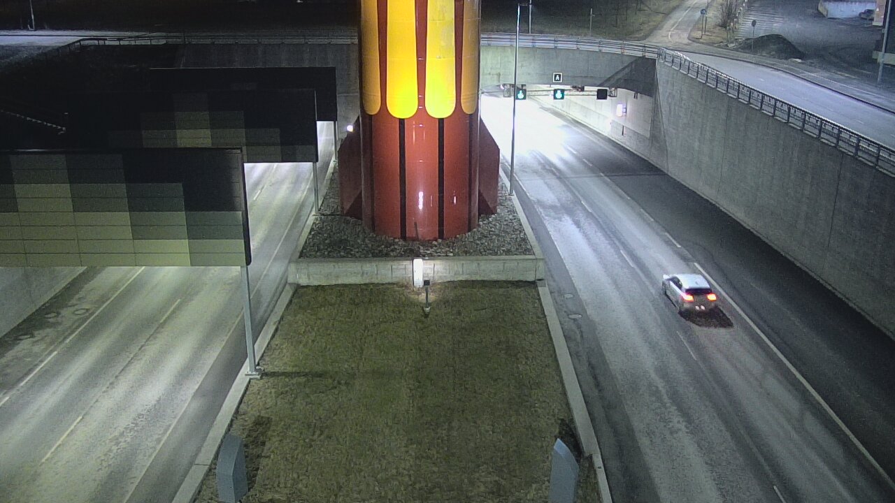 Kelikamerat Kuva Tie 12 Tampere, Rantatunnelin puomi, länsi, Tampere, Pirkanmaa