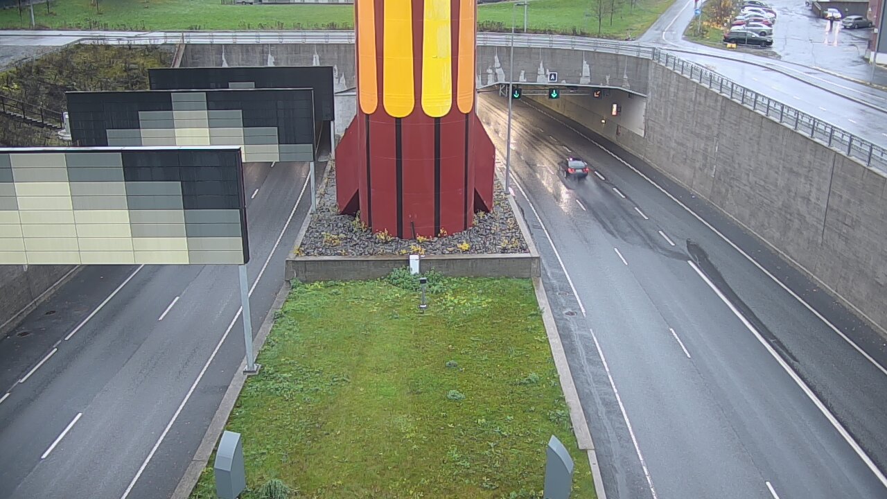 Kelikamerat Kuva Tie 12 Tampere, Rantatunnelin puomi, länsi, Tampere, Pirkanmaa