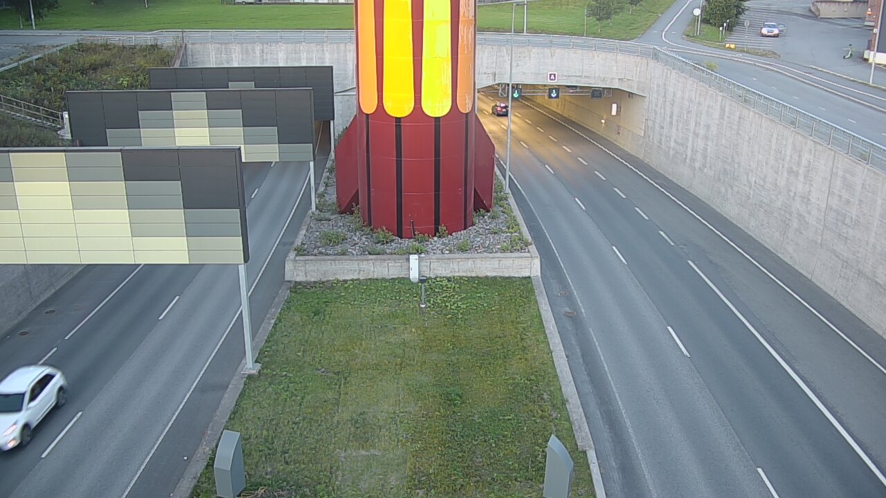 Kelikamerat Kuva Tie 12 Tampere, Rantatunnelin puomi, länsi, Tampere, Pirkanmaa