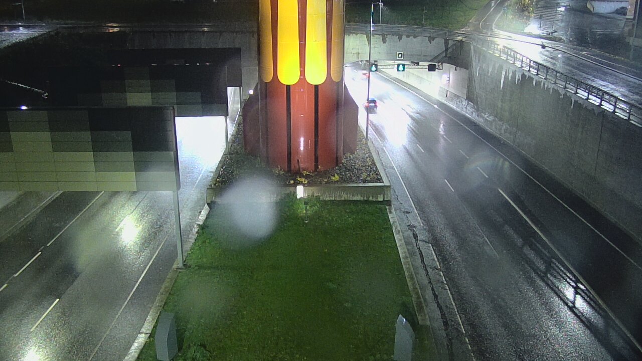 Kelikamerat Kuva Tie 12 Tampere, Rantatunnelin puomi, länsi, Tampere, Pirkanmaa