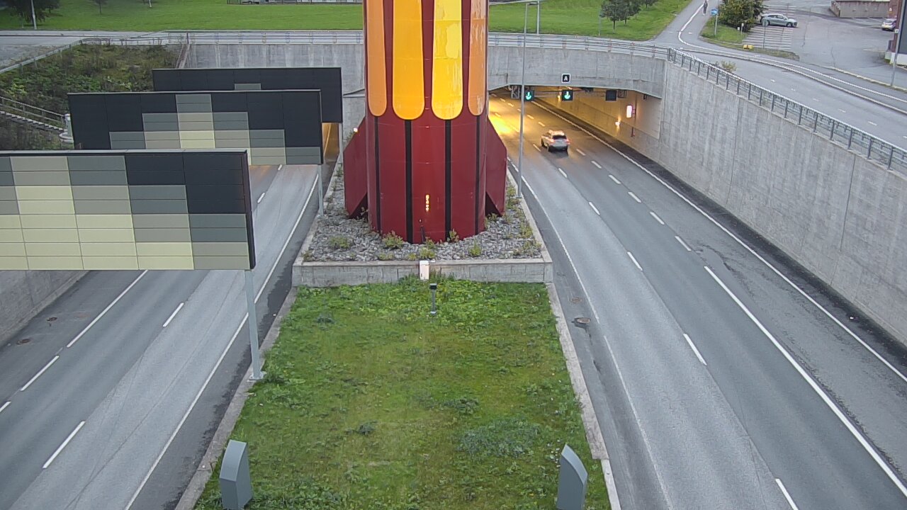 Kelikamerat Kuva Tie 12 Tampere, Rantatunnelin puomi, länsi, Tampere, Pirkanmaa