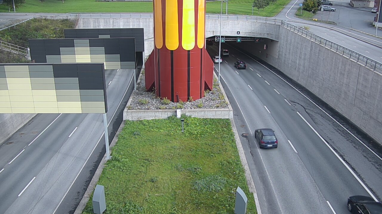 Kelikamerat Kuva Tie 12 Tampere, Rantatunnelin puomi, länsi, Tampere, Pirkanmaa