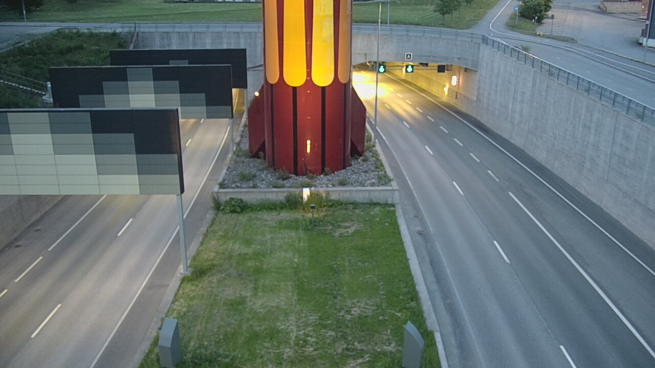 Kelikamerat Kuva Tie 12 Tampere, Rantatunnelin puomi, länsi, Tampere, Pirkanmaa