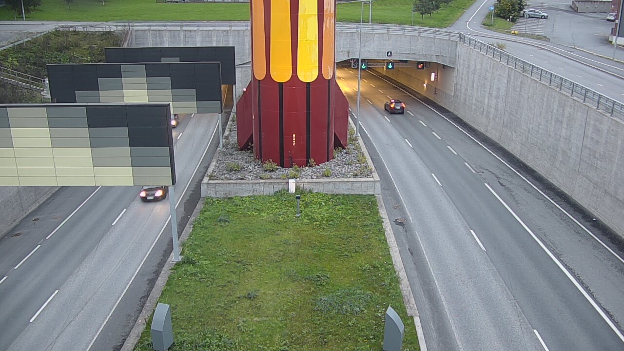 Kelikamerat Kuva Tie 12 Tampere, Rantatunnelin puomi, länsi, Tampere, Pirkanmaa