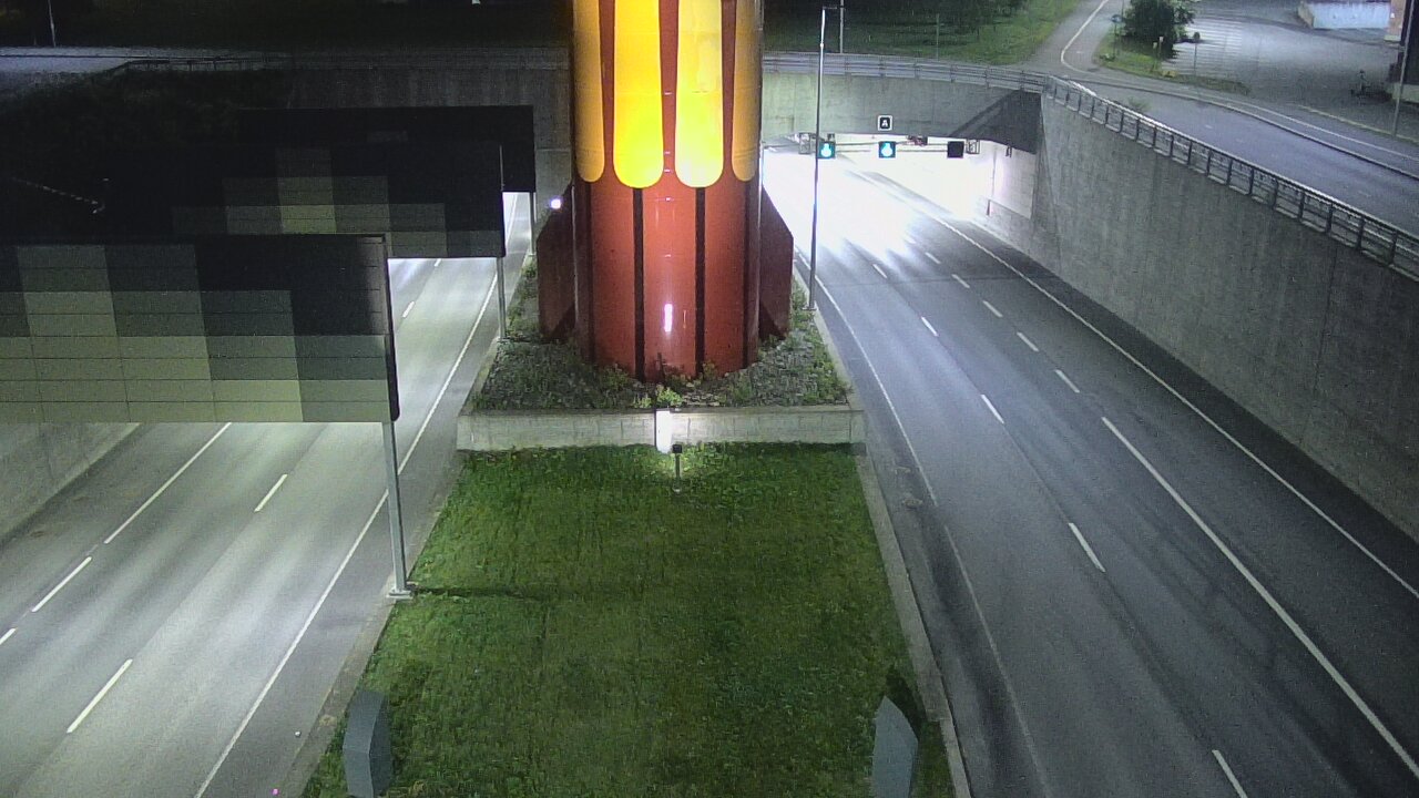 Kelikamerat Kuva Tie 12 Tampere, Rantatunnelin puomi, länsi, Tampere, Pirkanmaa