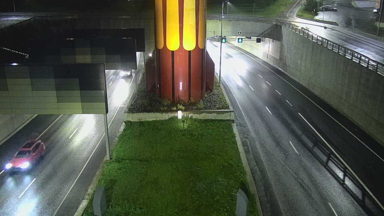 Kelikamerat Kuva Tie 12 Tampere, Rantatunnelin puomi, länsi, Tampere, Pirkanmaa
