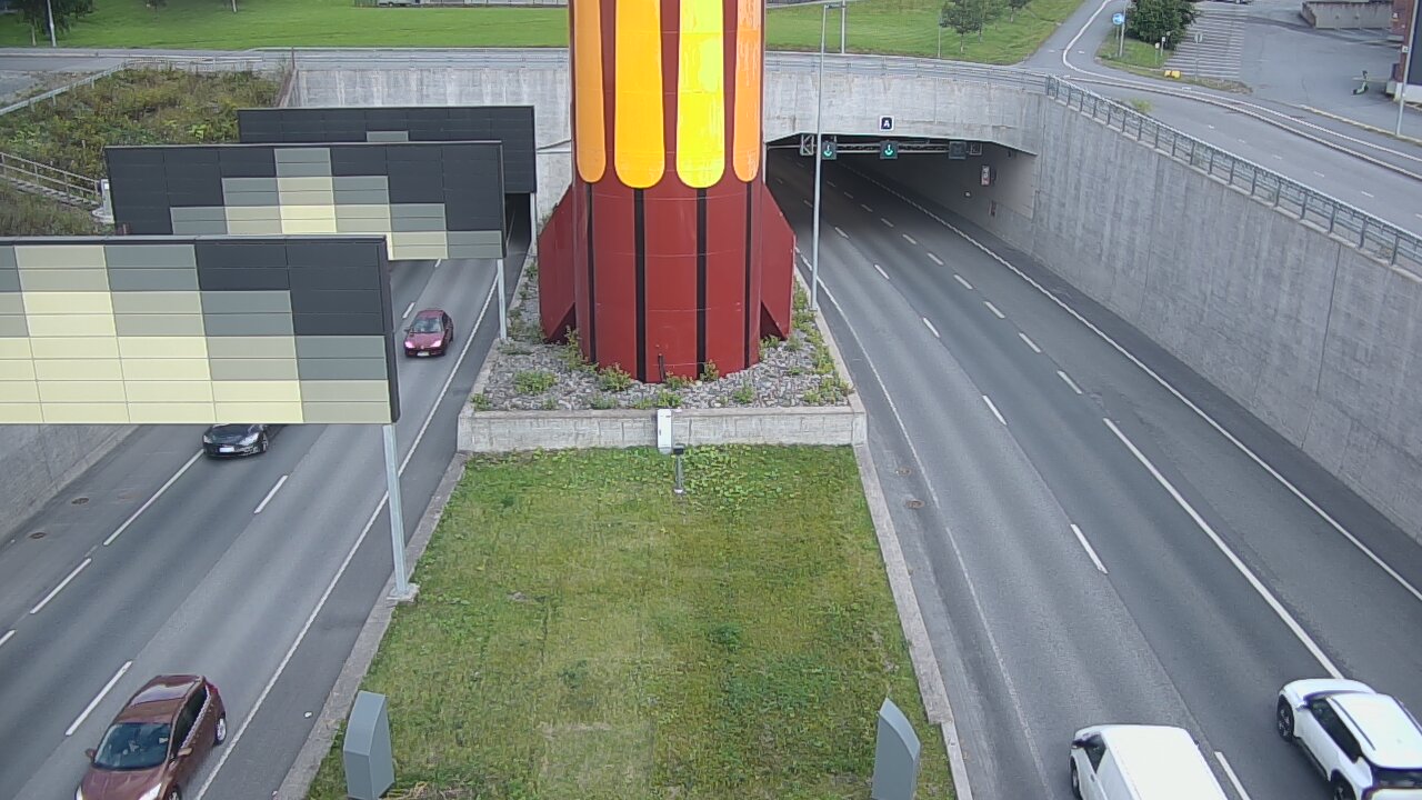 Kelikamerat Kuva Tie 12 Tampere, Rantatunnelin puomi, länsi, Tampere, Pirkanmaa