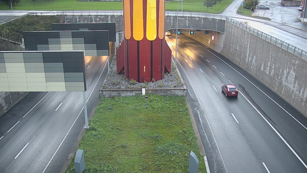 Kelikamerat Kuva Tie 12 Tampere, Rantatunnelin puomi, länsi, Tampere, Pirkanmaa