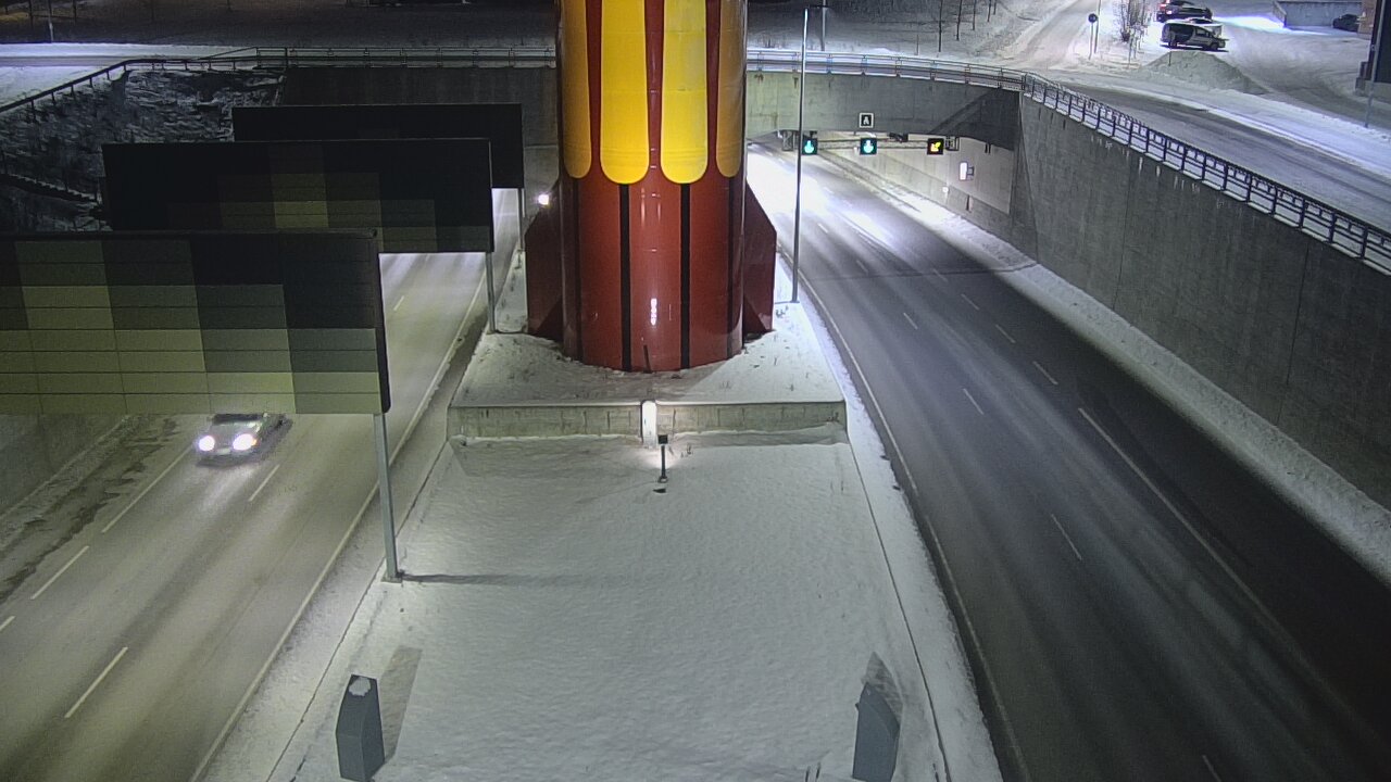 Kelikamerat Kuva Tie 12 Tampere, Rantatunnelin puomi, länsi, Tampere, Pirkanmaa