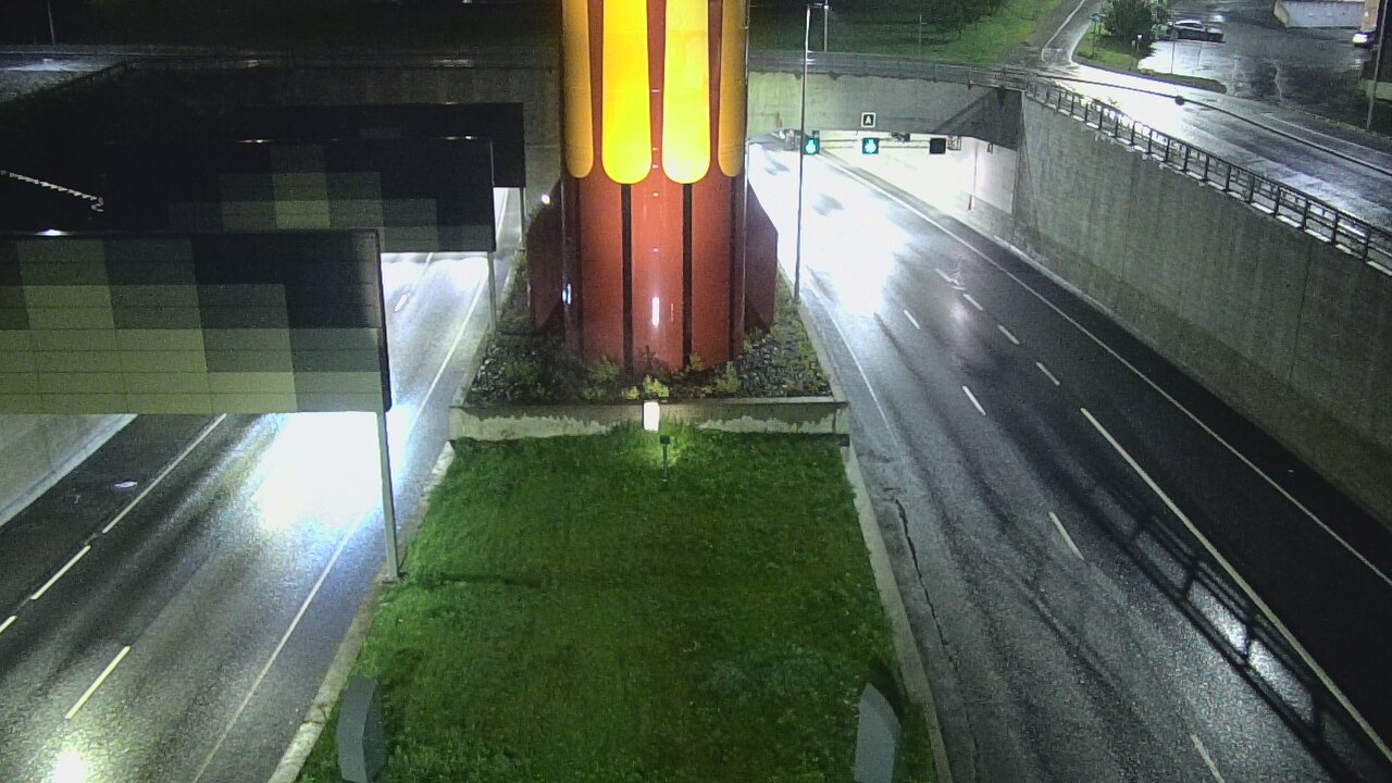 Kelikamerat Kuva Tie 12 Tampere, Rantatunnelin puomi, länsi, Tampere, Pirkanmaa