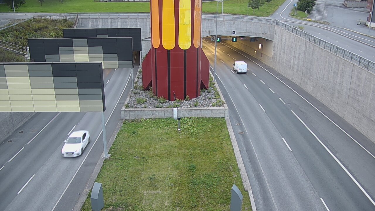 Weather Camera Image Road 12 Tampere, Rantatunneli boom west, Tampere, Pirkanmaa