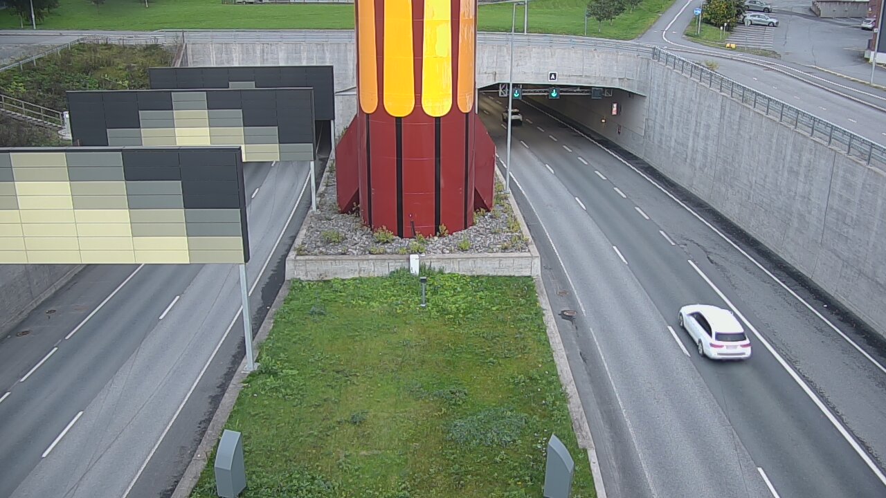 Kelikamerat Kuva Tie 12 Tampere, Rantatunnelin puomi, länsi, Tampere, Pirkanmaa