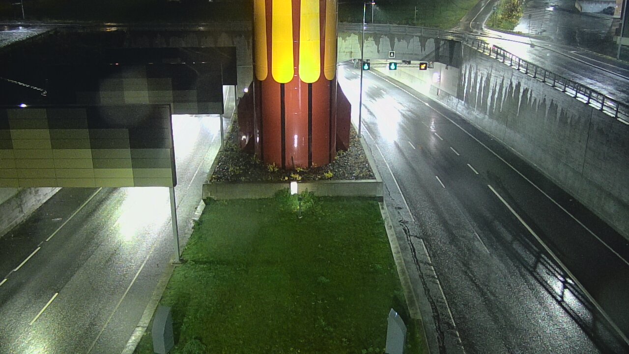 Kelikamerat Kuva Tie 12 Tampere, Rantatunnelin puomi, länsi, Tampere, Pirkanmaa