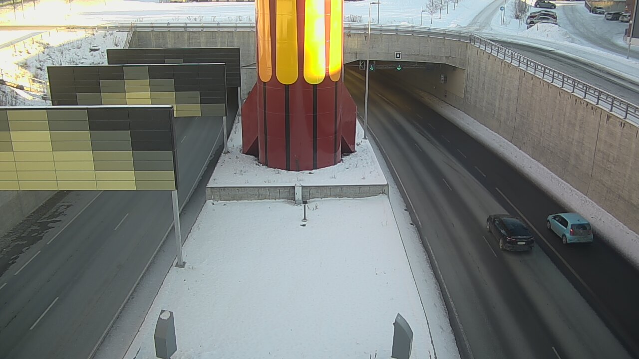 Weather Camera Image Road 12 Tampere, Rantatunneli boom west, Tampere, Pirkanmaa